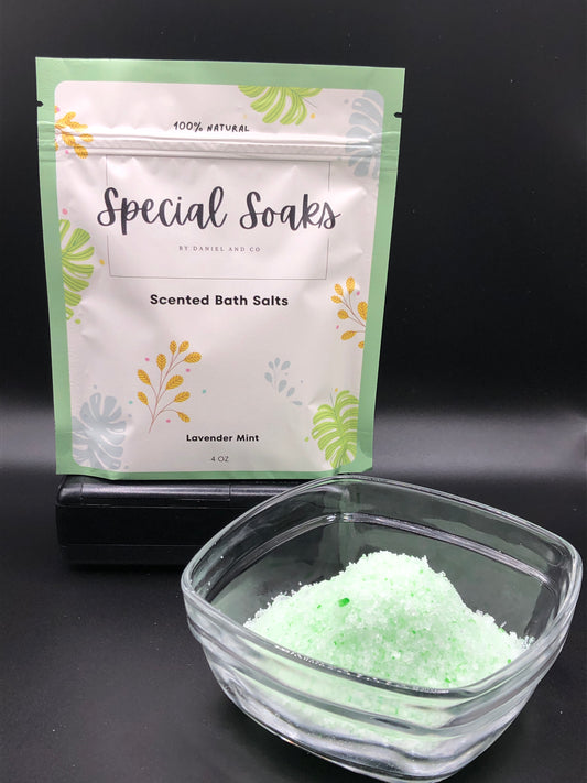 Lavender Mint Bath Salts